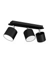 Milagro Lampa sufitowa DIXIE BLACK 3xGX53 MLP7601
