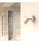 Kinkiety regulowane - Milagro Kinkiet PRESTON WHITE/CHROME 1x mini GU10 MLP7614 - product 4