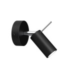 Milagro Kinkiet PRESTON BLACK/CHROME 1x mini GU10 MLP7618 Milagro Kinkiet PRESTON BLACK/CHROME 1x mini GU10 MLP7618