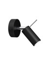 Milagro Kinkiet PRESTON BLACK/CHROME 1x mini GU10 MLP7618