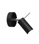 Milagro Kinkiet PRESTON BLACK/CHROME 1x mini GU10 MLP7618 Milagro Kinkiet PRESTON BLACK/CHROME 1x mini GU10 MLP7618
