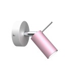 Milagro Kinkiet PRESTON PINK/WHITE 1x mini GU10 MLP7626 Milagro Kinkiet PRESTON PINK/WHITE 1x mini GU10 MLP7626