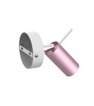 Milagro Kinkiet PRESTON PINK/WHITE 1x mini GU10 MLP7626 Milagro Kinkiet PRESTON PINK/WHITE 1x mini GU10 MLP7626