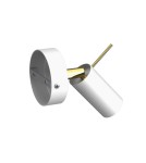 Milagro Kinkiet PRESTON GOLD/WHITE 1x mini GU10 MLP7630 Milagro Kinkiet PRESTON GOLD/WHITE 1x mini GU10 MLP7630