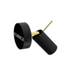 Milagro Kinkiet PRESTON GOLD/BLACK 1x mini GU10 MLP7634 Milagro Kinkiet PRESTON GOLD/BLACK 1x mini GU10 MLP7634