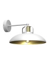 Milagro Kinkiet FELIX WHITE/GOLD 1xE27 MLP7702