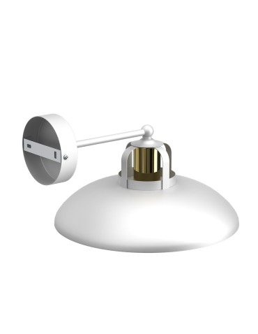 Milagro Kinkiet FELIX WHITE/GOLD 1xE27 MLP7702 - produkt 2