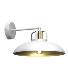 Milagro Kinkiet FELIX WHITE/GOLD 1xE27 MLP7702 Milagro Kinkiet FELIX WHITE/GOLD 1xE27 MLP7702