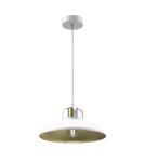 Milagro Lampa wisząca FELIX WHITE/GOLD 1xE27 MLP7704 Milagro Lampa wisząca FELIX WHITE/GOLD 1xE27 MLP7704