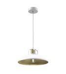 Milagro Lampa wisząca FELIX WHITE/GOLD 1xE27 MLP7704 Milagro Lampa wisząca FELIX WHITE/GOLD 1xE27 MLP7704