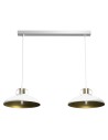 Milagro Lampa wisząca FELIX WHITE/GOLD 2xE27 MLP7705
