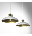 Milagro Lampa wisząca FELIX WHITE/GOLD 2xE27 MLP7705 Milagro Lampa wisząca FELIX WHITE/GOLD 2xE27 MLP7705