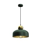 Milagro Lampa Wisząca HARALD GOLD/GREEN 1xE27 MLP7694 Milagro Lampa Wisząca HARALD GOLD/GREEN 1xE27 MLP7694