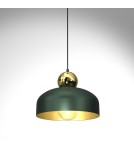 Milagro Lampa Wisząca HARALD GOLD/GREEN 1xE27 MLP7694 Milagro Lampa Wisząca HARALD GOLD/GREEN 1xE27 MLP7694