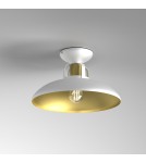 Milagro Lampa sufitowa FELIX WHITE/GOLD 1xE27 MLP7703 Milagro Lampa sufitowa FELIX WHITE/GOLD 1xE27 MLP7703