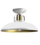 Milagro Lampa sufitowa FELIX WHITE/GOLD 1xE27 MLP7703 Milagro Lampa sufitowa FELIX WHITE/GOLD 1xE27 MLP7703