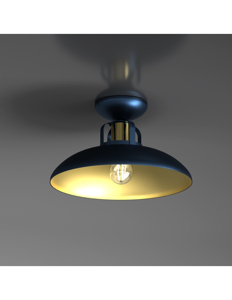 Milagro Lampa sufitowa FELIX NAVY BLUE/GOLD 1xE27 MLP7713 Milagro Lampa sufitowa FELIX NAVY BLUE/GOLD 1xE27 MLP7713