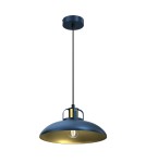 Milagro Lampa wisząca FELIX NAVY BLUE/GOLD 1xE27 MLP7714 Milagro Lampa wisząca FELIX NAVY BLUE/GOLD 1xE27 MLP7714
