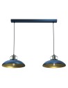 Milagro Lampa wisząca FELIX NAVY BLUE/GOLD 2xE27 MLP7715