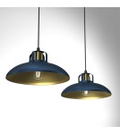 Milagro Lampa wisząca FELIX NAVY BLUE/GOLD 2xE27 MLP7715 Milagro Lampa wisząca FELIX NAVY BLUE/GOLD 2xE27 MLP7715