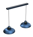 Milagro Lampa wisząca FELIX NAVY BLUE/GOLD 2xE27 MLP7715 Milagro Lampa wisząca FELIX NAVY BLUE/GOLD 2xE27 MLP7715