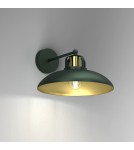 Milagro Kinkiet FELIX GREEN/GOLD 1xE27 MLP7707 Milagro Kinkiet FELIX GREEN/GOLD 1xE27 MLP7707