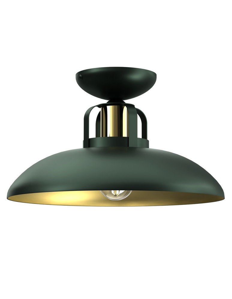 Milagro Lampa sufitowa FELIX GREEN/GOLD 1xE27 MLP7708 Milagro Lampa sufitowa FELIX GREEN/GOLD 1xE27 MLP7708
