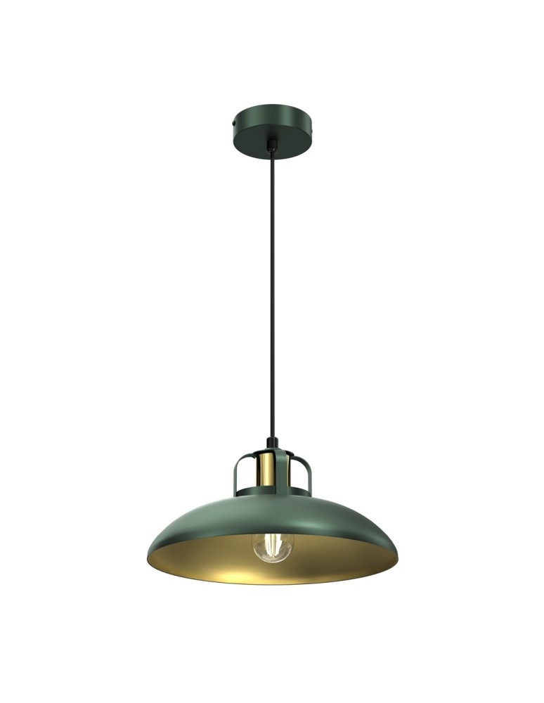 Milagro Lampa wisząca FELIX GREEN/GOLD 1xE27 MLP7709 Milagro Lampa wisząca FELIX GREEN/GOLD 1xE27 MLP7709
