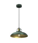 Milagro Lampa wisząca FELIX GREEN/GOLD 1xE27 MLP7709 Milagro Lampa wisząca FELIX GREEN/GOLD 1xE27 MLP7709