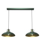 Milagro Lampa wisząca FELIX GREEN/GOLD 2xE27 MLP7710 Milagro Lampa wisząca FELIX GREEN/GOLD 2xE27 MLP7710