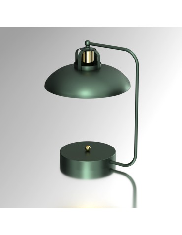 Milagro Lampka biurkowa FELIX GREEN/GOLD 1xE27 MLP7711 - produkt 2