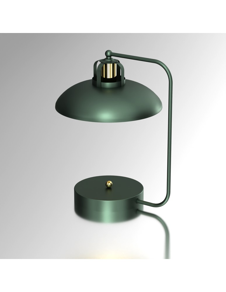 Milagro Lampka biurkowa FELIX GREEN/GOLD 1xE27 MLP7711 Milagro Lampka biurkowa FELIX GREEN/GOLD 1xE27 MLP7711