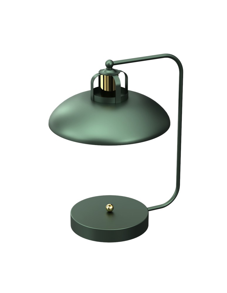 Milagro Lampka biurkowa FELIX GREEN/GOLD 1xE27 MLP7711 Milagro Lampka biurkowa FELIX GREEN/GOLD 1xE27 MLP7711