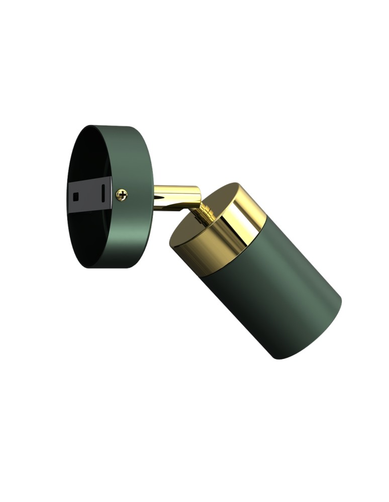 Milagro Kinkiet JOKER GREEN/GOLD 1xGU10 MLP7717
