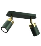 Milagro Lampa sufitowa JOKER GREEN/GOLD 2xGU10 MLP7718 Milagro Lampa sufitowa JOKER GREEN/GOLD 2xGU10 MLP7718