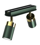 Milagro Lampa sufitowa JOKER GREEN/GOLD 2xGU10 MLP7718 Milagro Lampa sufitowa JOKER GREEN/GOLD 2xGU10 MLP7718