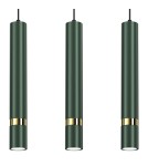 Milagro Lampa wisząca JOKER GREEN/GOLD 3xGU10 MLP7721 Milagro Lampa wisząca JOKER GREEN/GOLD 3xGU10 MLP7721