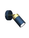 Milagro Kinkiet JOKER NAVY BLUE/GOLD 1xGU10 MLP7722