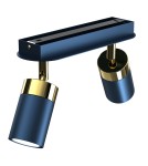 Milagro Lampa sufitowa JOKER NAVY BLUE/GOLD 2xGU10 MLP7723 Milagro Lampa sufitowa JOKER NAVY BLUE/GOLD 2xGU10 MLP7723