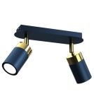 Milagro Lampa sufitowa JOKER NAVY BLUE/GOLD 2xGU10 MLP7723 Milagro Lampa sufitowa JOKER NAVY BLUE/GOLD 2xGU10 MLP7723
