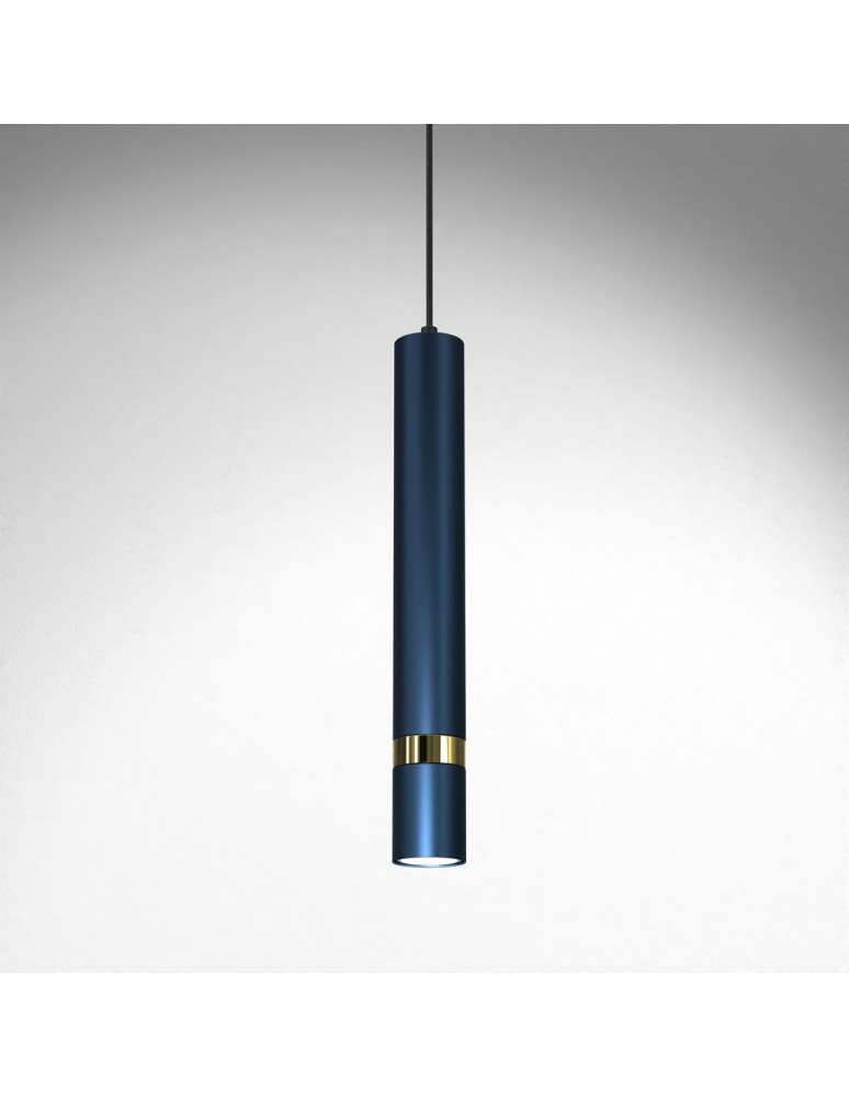 Milagro Lampa wisząca JOKER NAVY BLUE/GOLD 1xGU10 MLP7725 Milagro Lampa wisząca JOKER NAVY BLUE/GOLD 1xGU10 MLP7725