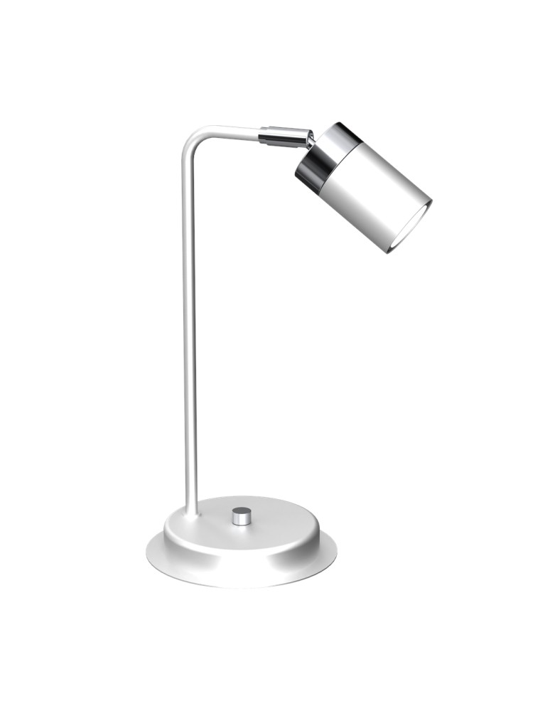 Milagro Lampka nocna JOKER WHITE/CHROME 1xGU10 MLP7751 Milagro Lampka nocna JOKER WHITE/CHROME 1xGU10 MLP7751