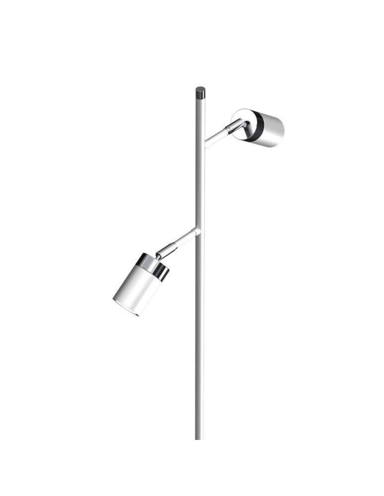 Milagro Lampa podłogowa JOKER WHITE/CHROME 1xGU10 MLP7752 Milagro Lampa podłogowa JOKER WHITE/CHROME 1xGU10 MLP7752