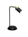Milagro Lampka nocna JOKER BLACK/GOLD 1xGU10 MLP7534
