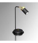 Milagro Lampka nocna JOKER BLACK/GOLD 1xGU10 MLP7534 Milagro Lampka nocna JOKER BLACK/GOLD 1xGU10 MLP7534