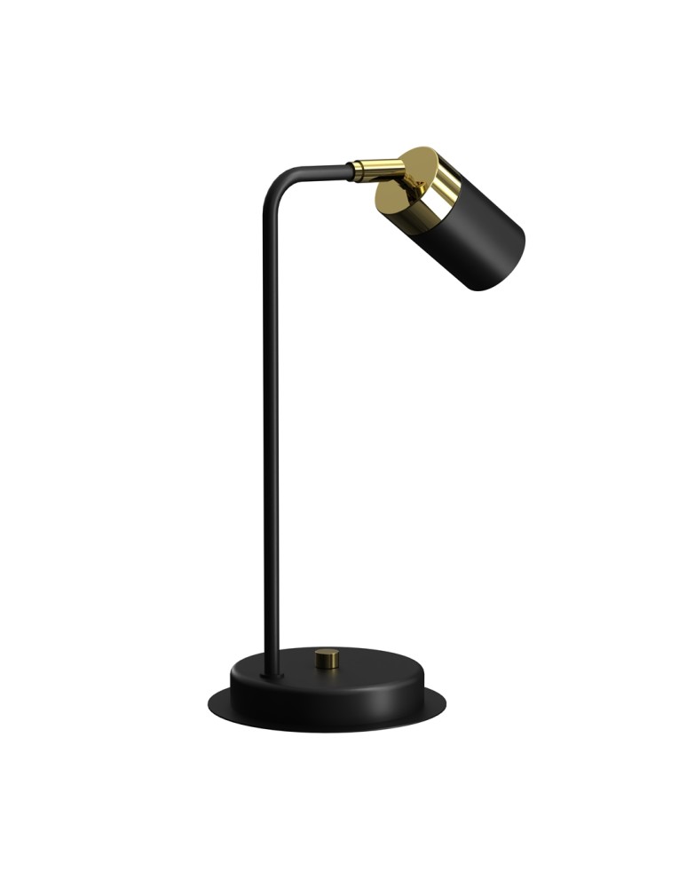 Milagro Lampka nocna JOKER BLACK/GOLD 1xGU10 MLP7534 Milagro Lampka nocna JOKER BLACK/GOLD 1xGU10 MLP7534