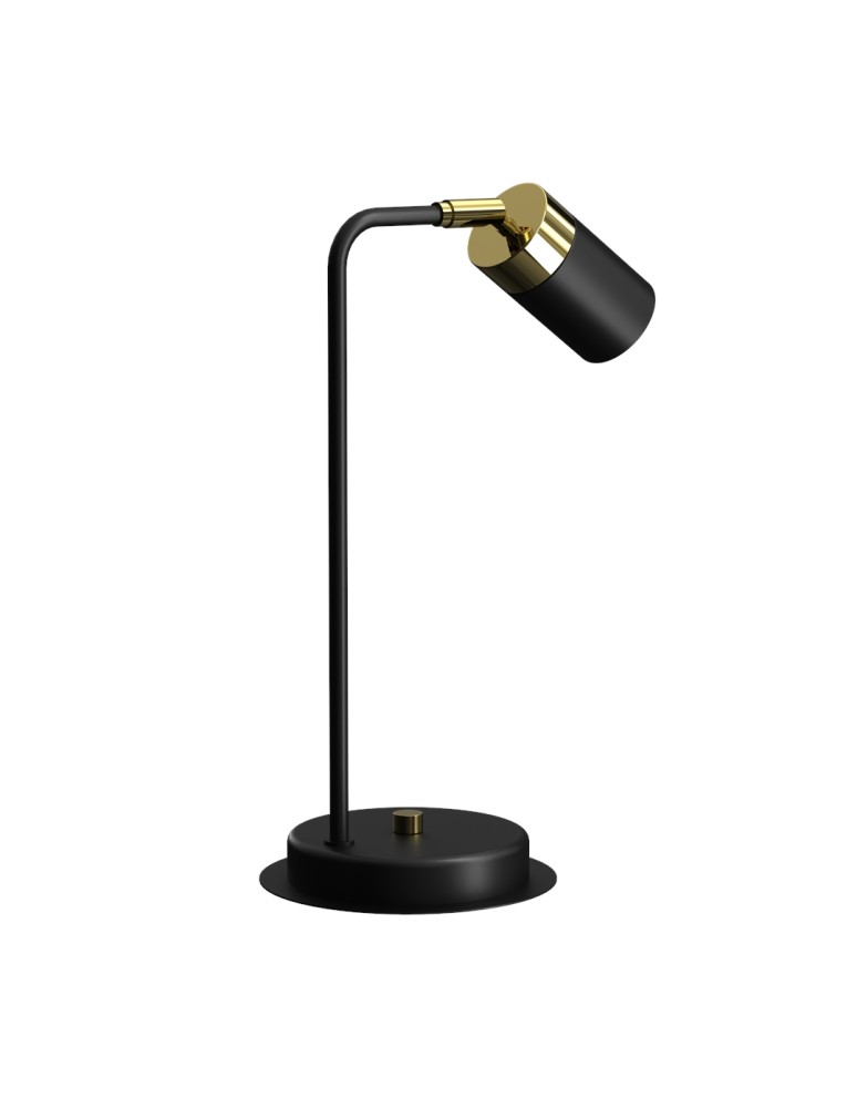 Milagro Lampka nocna JOKER BLACK/GOLD 1xGU10 MLP7534 Milagro Lampka nocna JOKER BLACK/GOLD 1xGU10 MLP7534