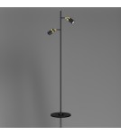 Milagro Lampa podłogowa JOKER BLACK/GOLD 1xGU10 MLP7535 Milagro Lampa podłogowa JOKER BLACK/GOLD 1xGU10 MLP7535