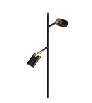 Milagro Lampa podłogowa JOKER BLACK/GOLD 1xGU10 MLP7535 Milagro Lampa podłogowa JOKER BLACK/GOLD 1xGU10 MLP7535