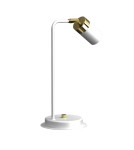 Milagro Lampka nocna JOKER WHITE/GOLD 1xGU10 MLP7536 Milagro Lampka nocna JOKER WHITE/GOLD 1xGU10 MLP7536